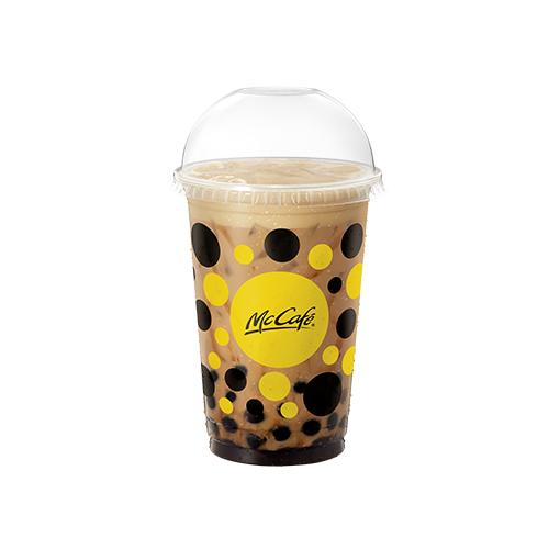 Iced Okinawa Brown Sugar X Bubble Milk Tea McDonald's